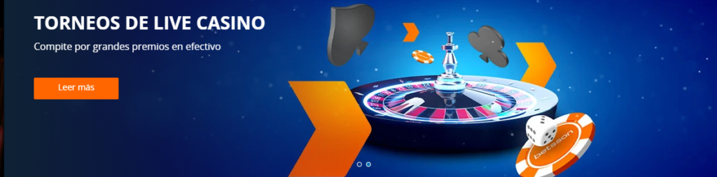 torneos live casino betsson perú