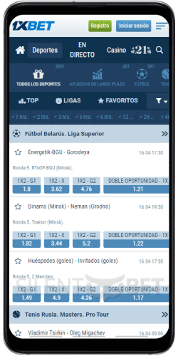 1xbet app mobile