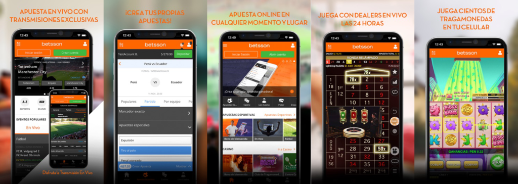 Betsson App Perú