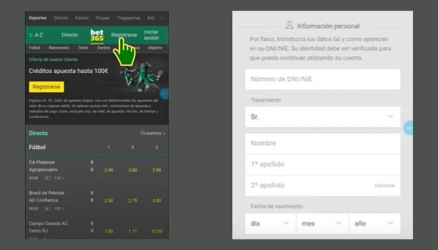 Bet365 App, Bet365 Chile