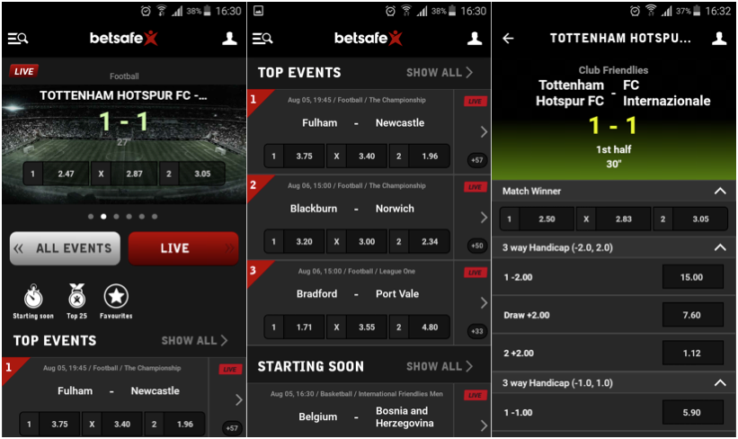 Betsafe App Casinomania