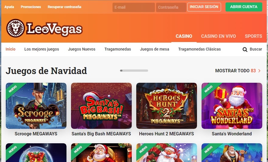 LeoVegas Casino Perú 