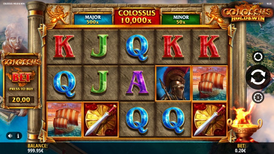 Colossus: Hold and Win casinos online
