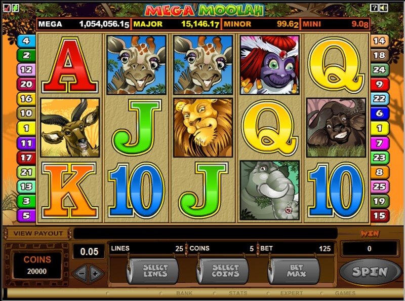 mega moolah slot